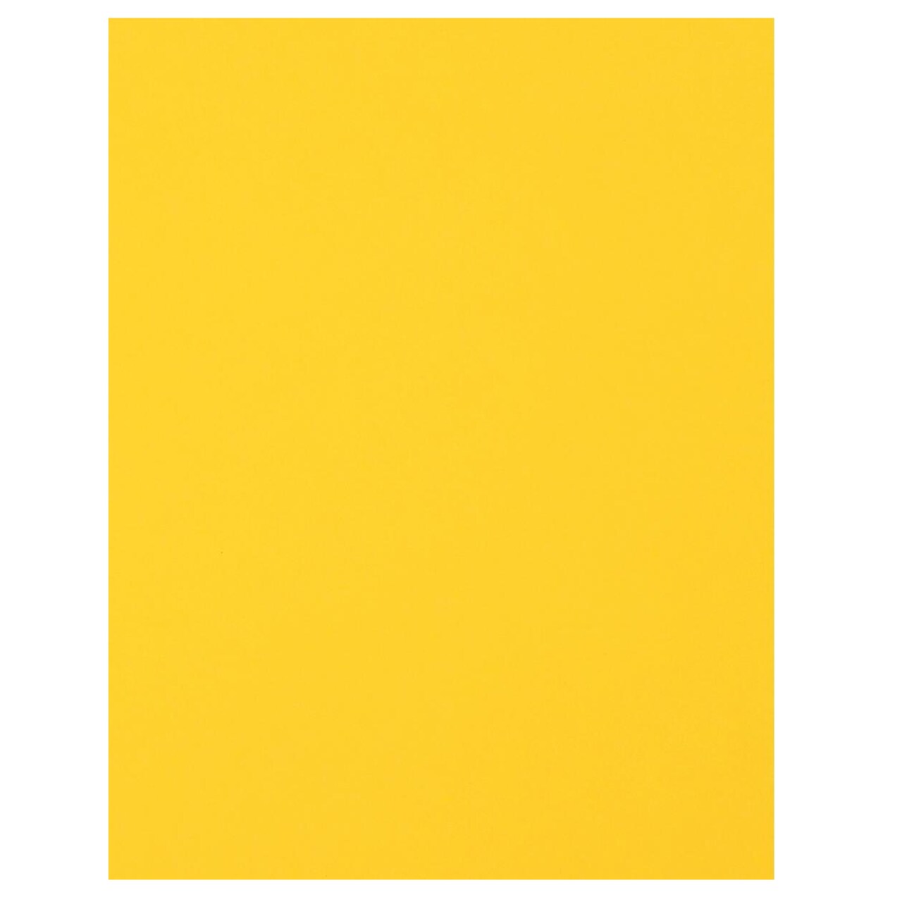 PA Paper Accents Stash Builder Cardstock 8.5" x 11" Daffodil, 65lb colored cardstock paper for card making, scrapbooking, printing, quilling and crafts, 1000 piece box